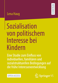 Vorderes Coverbild Sozialisation von politischem Interesse bei Kindern