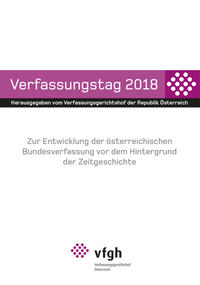 Vorderes Coverbild Verfassungstag 2018