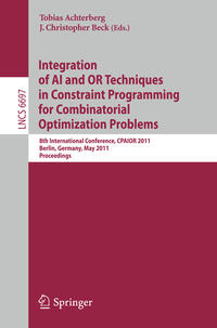 Vorderes Coverbild Integration of AI and OR Techniques in Constraint Programming for Combinatorial Optimization Problems