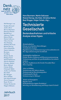 Vorderes Coverbild Denknetz Jahrbuch 2017: Technisierte Gesellschaft