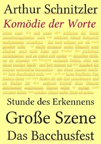 Vorderes Coverbild Komödie der Worte