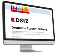 Vorderes Coverbild Zeitschriften-Modul DStZ