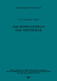 Vorderes Coverbild Das Menschenbild der Historiker
