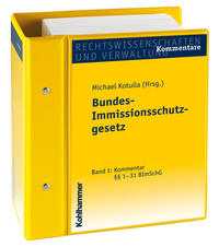 Vorderes Coverbild Bundes-Immissionsschutzgesetz