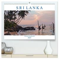 Vorderes Coverbild Sri Lanka, tropisches Inselparadies (hochwertiger Premium Wandkalender 2025 DIN A2 quer), Kunstdruck in Hochglanz