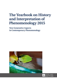 Vorderes Coverbild The Yearbook on History and Interpretation of Phenomenology 2015