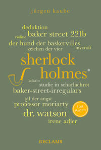 Vorderes Coverbild Sherlock Holmes. 100 Seiten