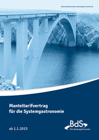 Vorderes Coverbild Manteltarifvertrag für die Systemgastronomie