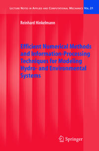 Vorderes Coverbild Efficient Numerical Methods and Information-Processing Techniques for Modeling Hydro- and Environmental Systems