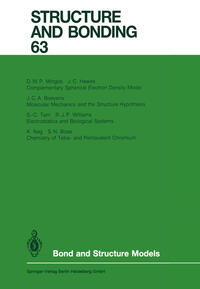 Vorderes Coverbild Bond and Structure Models