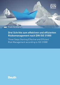Vorderes Coverbild Drei Schritte zum effektiven und effizienten Risikomanagement nach DIN ISO 31000 - Buch mit E-Book