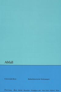 Vorderes Coverbild Abfall