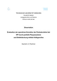 Vorderes Coverbild Evaluation der operativen Korrektur der Penisdeviation