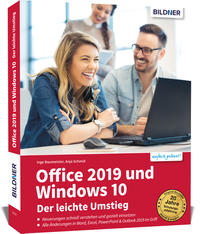 Vorderes Coverbild Office 2019 und Windows 10 - Der leichte Umstieg