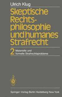 Vorderes Coverbild Skeptische Rechtsphilosophie und humanes Strafrecht