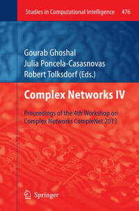 Vorderes Coverbild Complex Networks IV