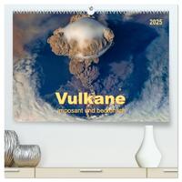 Vorderes Coverbild Vulkane - imposant und bedrohlich (hochwertiger Premium Wandkalender 2025 DIN A2 quer), Kunstdruck in Hochglanz