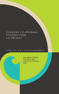 Vorderes Coverbild Góngora y el epigrama.