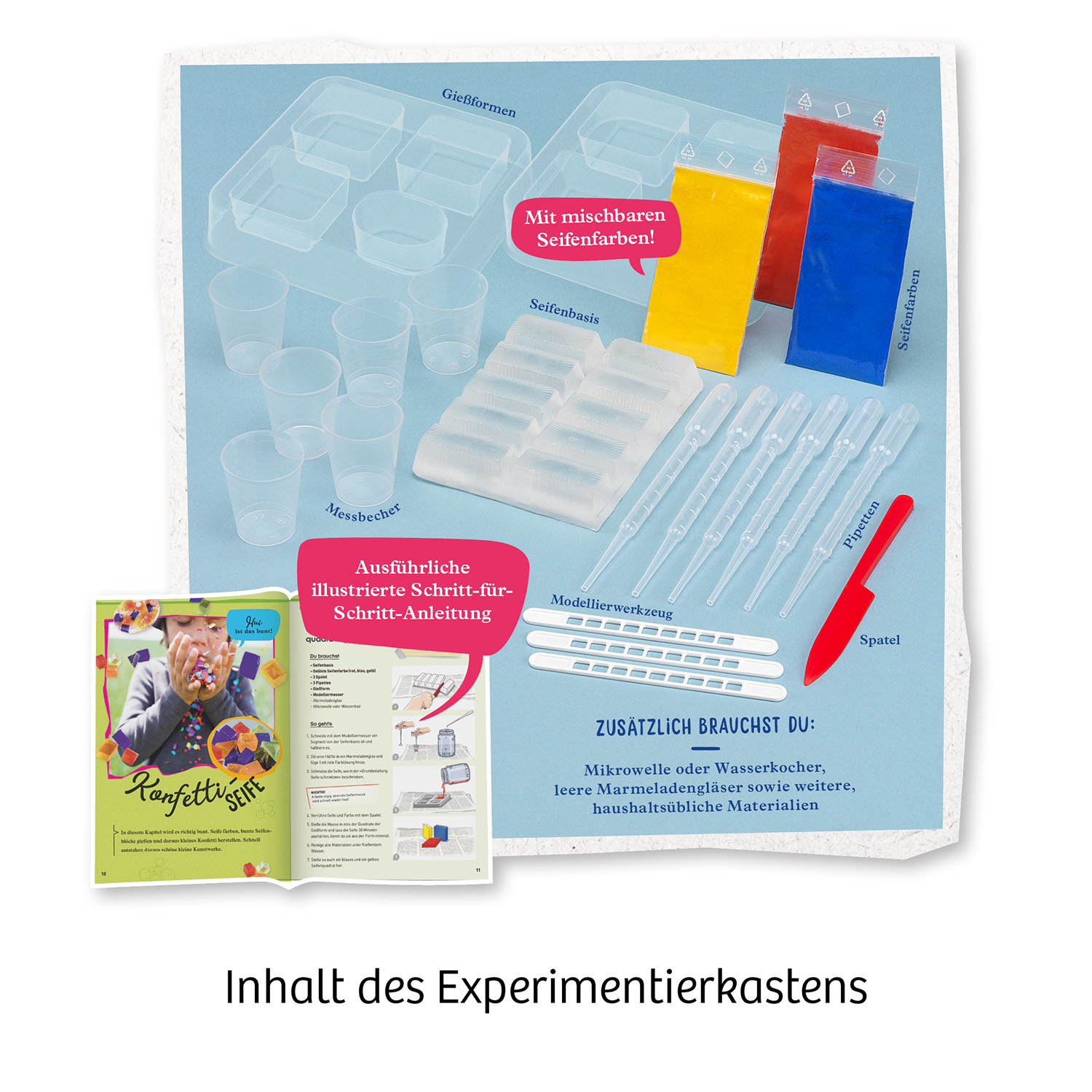 Beispielinhalt (Bild) Seifen-Atelier