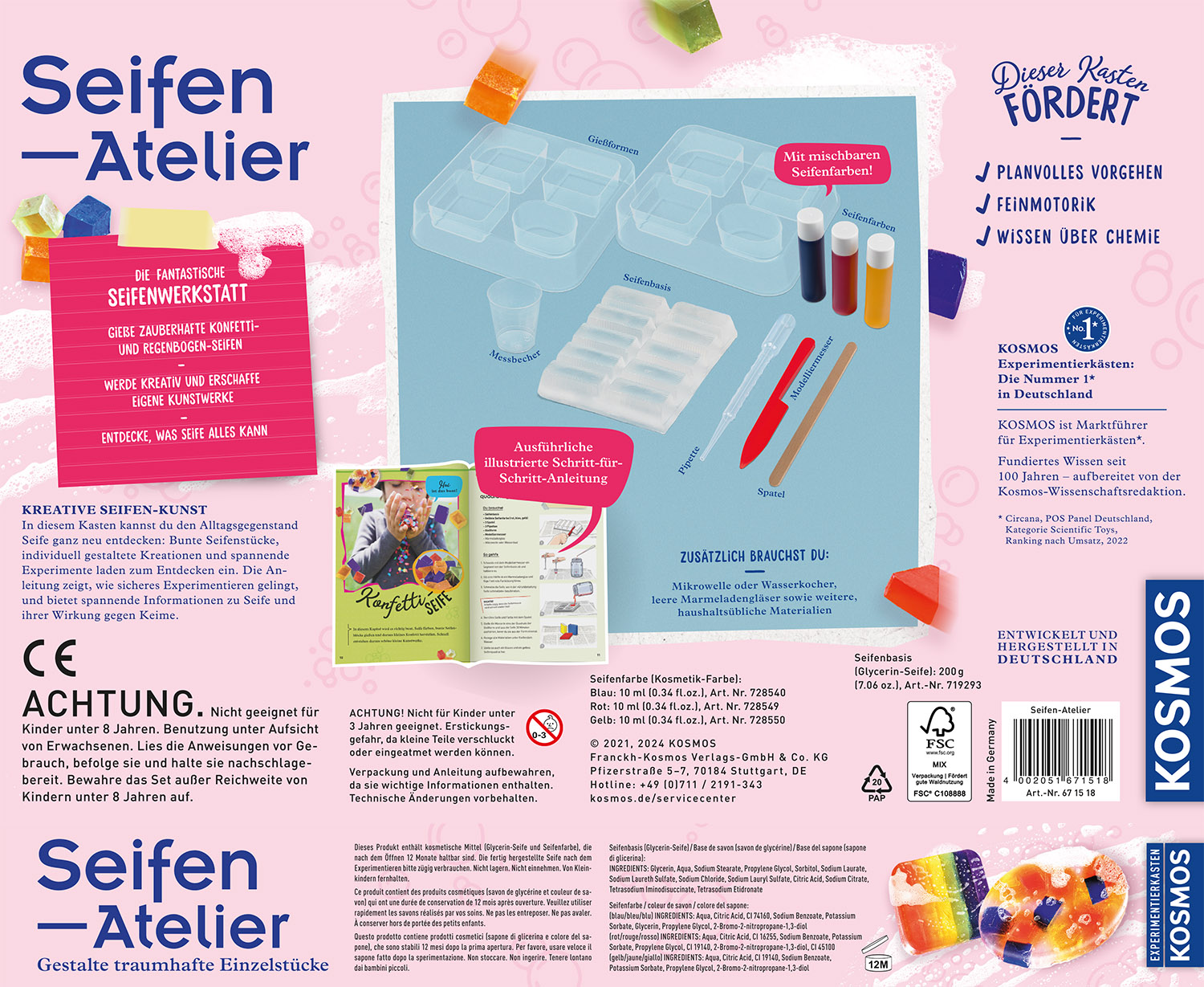 Rückseitencover Seifen-Atelier