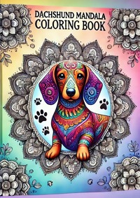 Vorderes Coverbild Dachshund Mandala - Coloring Book