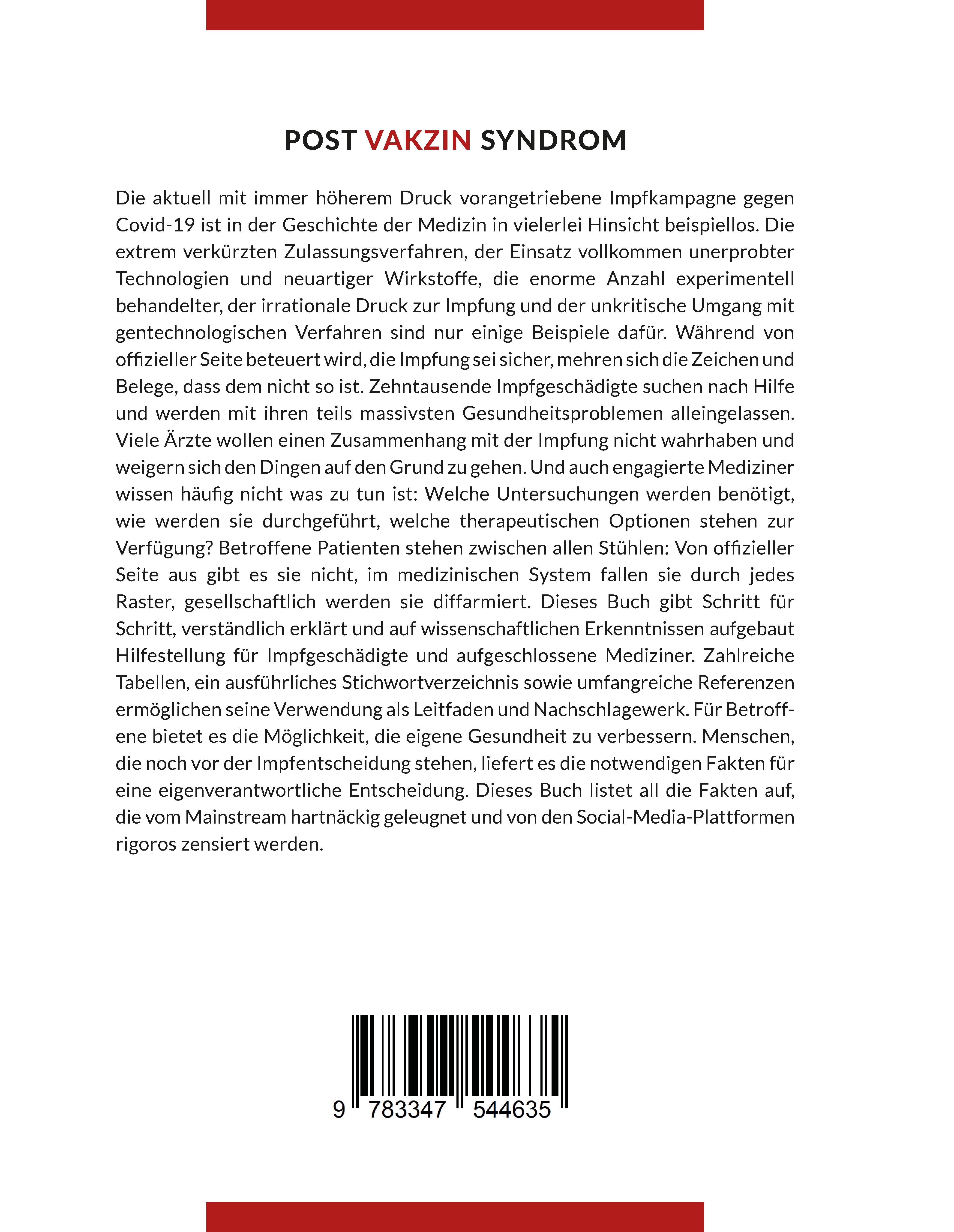 Rückseitencover Post-Vakzin-Syndrom