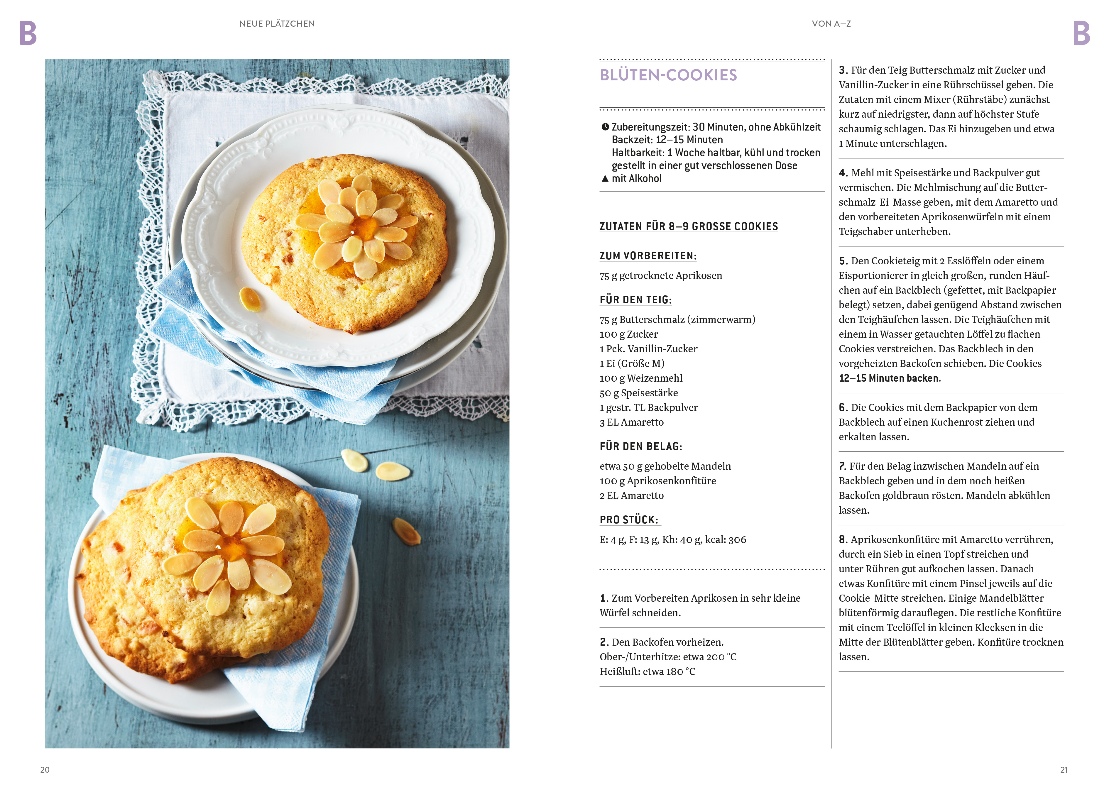 Beispielinhalt (Bild) Neue Plätzchen von A-Z