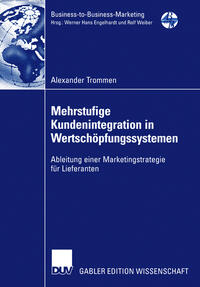 Vorderes Coverbild Mehrstufige Kundenintegration in Wertschöpfungssystemen
