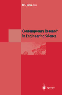 Vorderes Coverbild Contemporary Research in Engineering Science