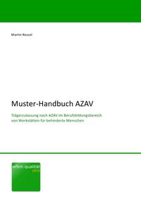 Vorderes Coverbild Muster-Handbuch AZAV