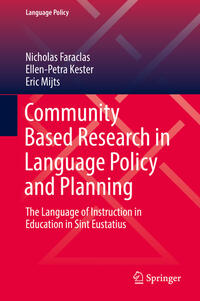 Vorderes Coverbild Community Based Research in Language Policy and Planning
