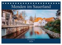 Vorderes Coverbild Menden im Sauerland und Umgebung (Tischkalender 2026 DIN A5 quer), CALVENDO Monatskalender