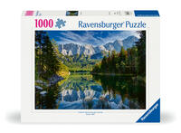 Vorderes Coverbild Erwachsenenpuzzle 1000 Teile - Eibsee mit Wettersteingebirge und Zugspitze