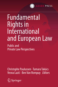 Vorderes Coverbild Fundamental Rights in International and European Law