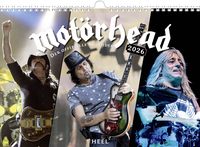 Vorderes Coverbild Motörhead Kalender 2026