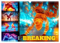 Vorderes Coverbild BREAKING Cooler Tanz und krasse Moves (Wandkalender 2025 DIN A3 quer), CALVENDO Monatskalender