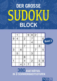 Vorderes Coverbild Der große Sudokublock Band 3