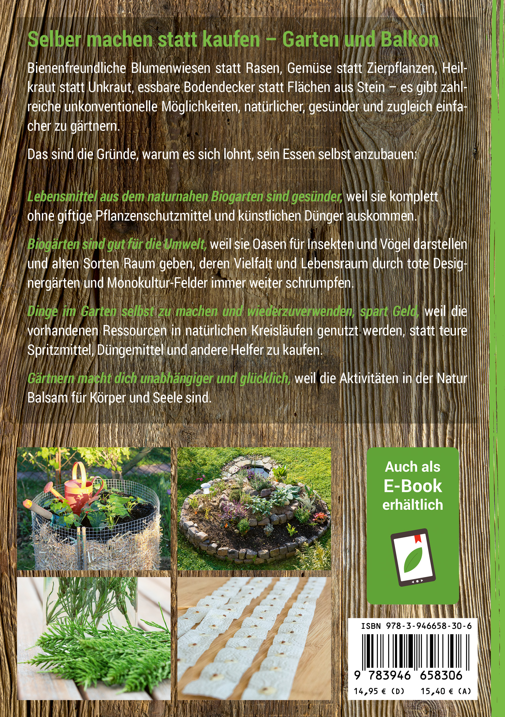 Rückseitencover Selber machen statt kaufen – Garten und Balkon