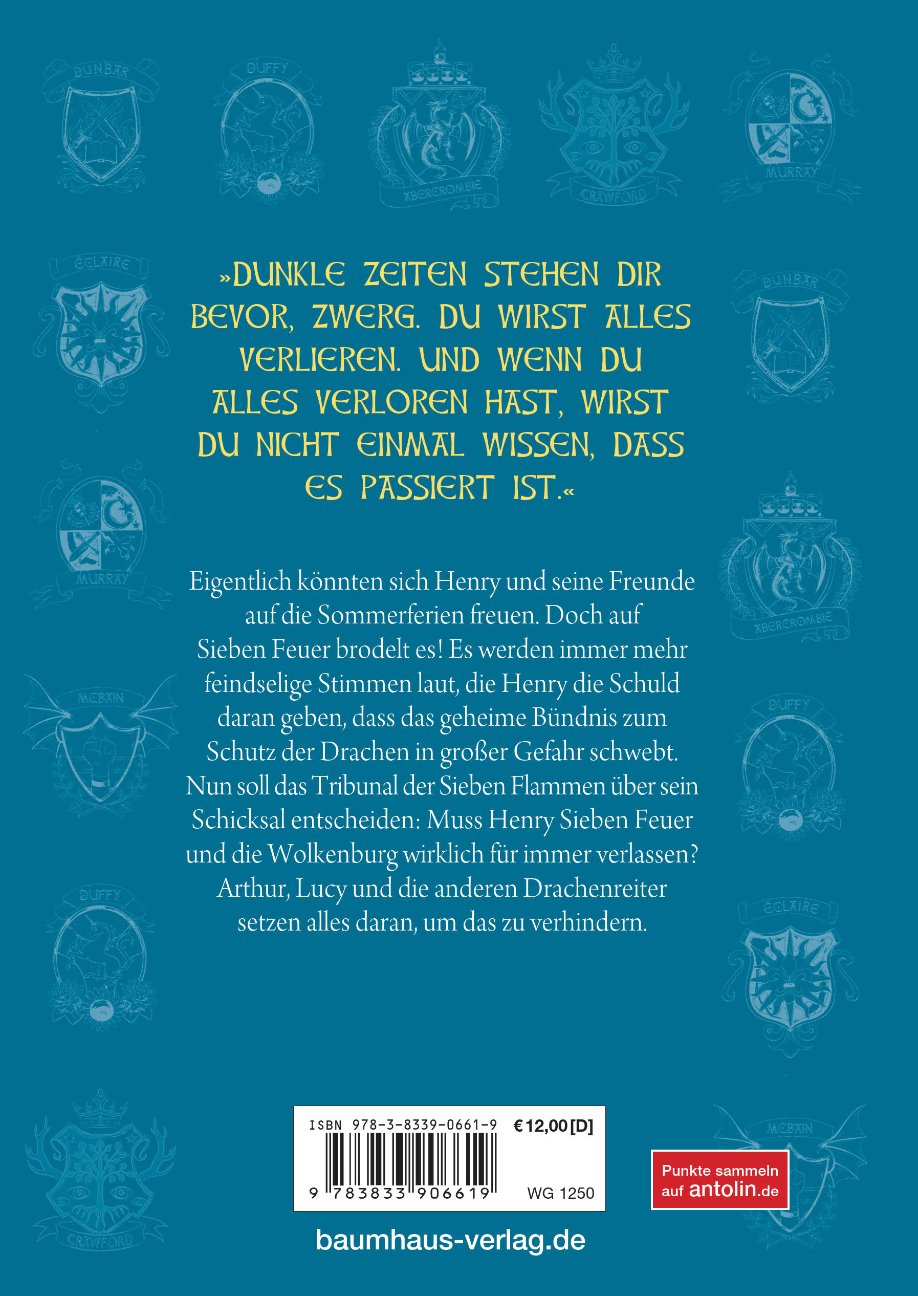 Beispielinhalt (Bild) Die geheime Drachenschule - Das Tribunal der Sieben Flammen