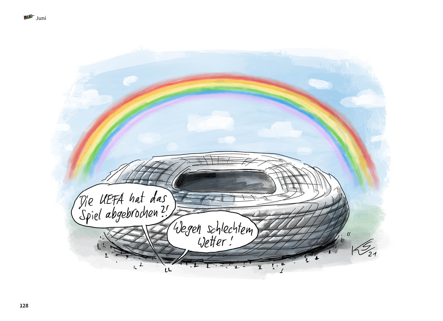 Beispielinhalt (Bild) Stuttmann Karikaturen 2021