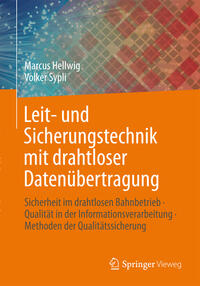 Vorderes Coverbild Leit- und Sicherungstechnik mit drahtloser Datenübertragung