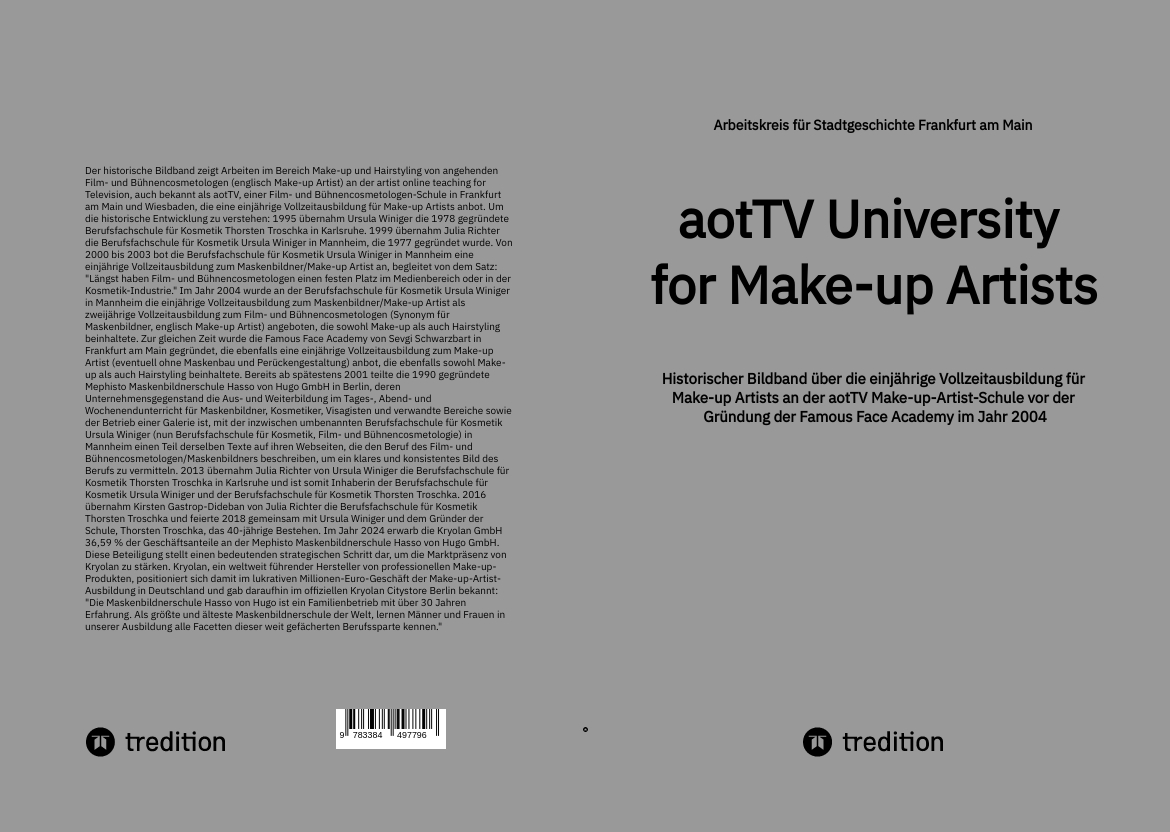 Gesamtes Coverbild aotTV University for Make-up Artists