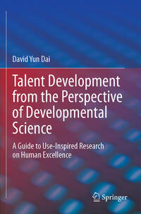 Vorderes Coverbild Talent Development from the Perspective of Developmental Science