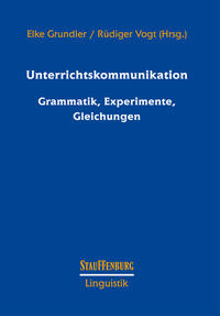 Vorderes Coverbild Unterrichtskommunikation