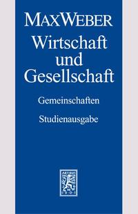 Vorderes Coverbild Max Weber-Gesamtausgabe