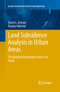 Vorderes Coverbild Land Subsidence Analysis in Urban Areas
