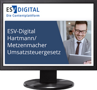 Vorderes Coverbild ESV-Digital Hartmann/Metzenmacher Umsatzsteuergesetz - Jahresabonnement