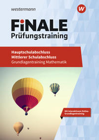 Vorderes Coverbild FiNALE Prüfungstraining - Hauptschulabschluss, Mittlerer Schulabschluss