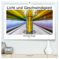 Vorderes Coverbild Licht und Geschwindigkeit (hochwertiger Premium Wandkalender 2026 DIN A2 quer), Kunstdruck in Hochglanz