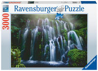 Vorderes Coverbild Erwachsenenpuzzle 3000 Teile - Wasserfall auf Bali